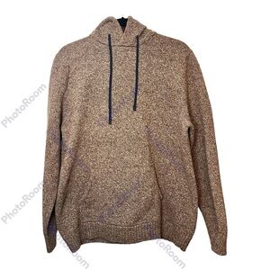 Brown Blended Men’s Hoodie